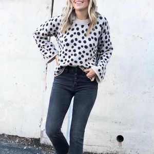 Polka Dot Sweater